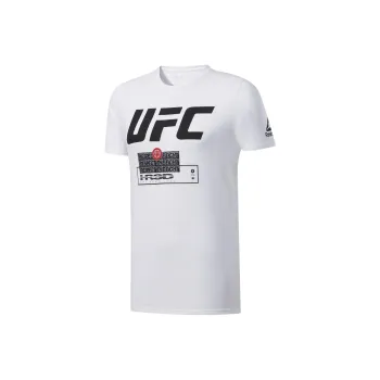 Reebok x UFC Collaboration FG Fight Week T-Shirt Men's White