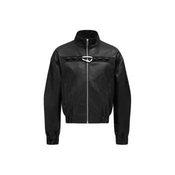 PAINT STAIN Jacket Unisex Black