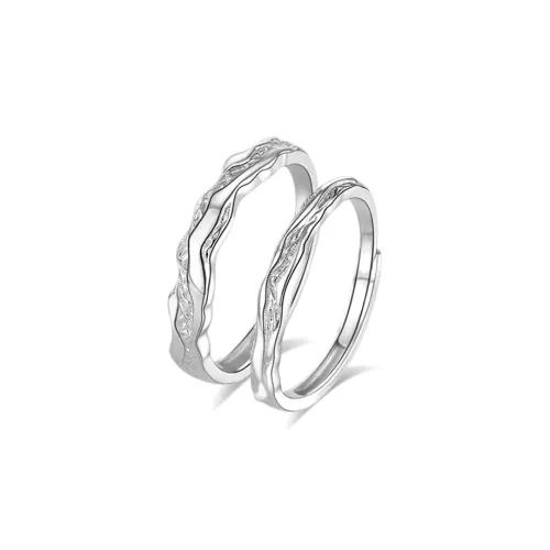 WANLIACC S999 Fine Silver Rings Unisex