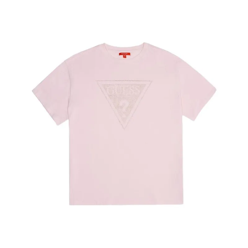 GUESS T-Shirts Unisex Pink-0