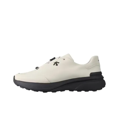 DESCENTE ALLTERRAIN Anti Slip Wear Resistant Low Top Running Shoes Men's White