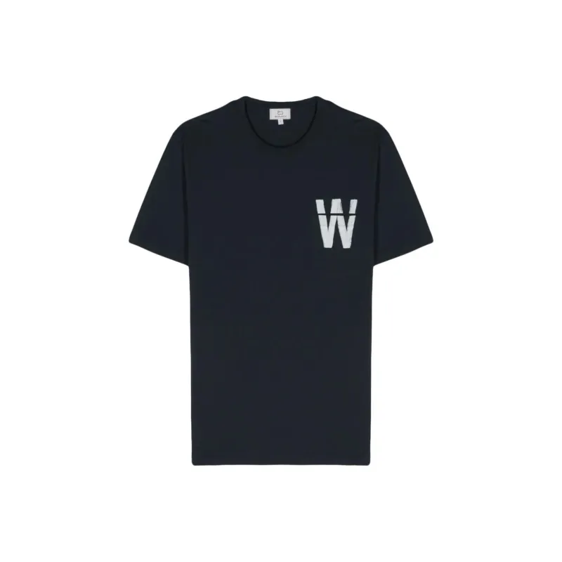 WOOLRICH Graphic Printed Crewneck T Shirt-0