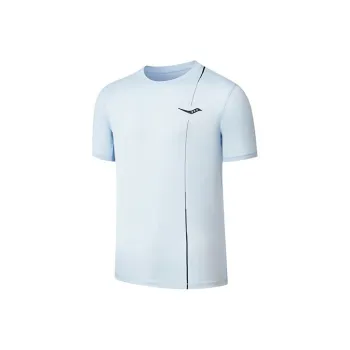 Saucony T Shirts Men Light Blue