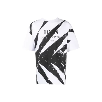 DRIES VAN NOTEN Logo Printed Crewneck T Shirt