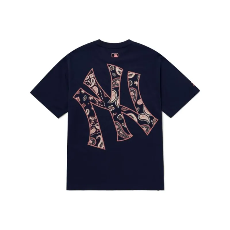 MLB New York Yankees T Shirts Unisex Marine Blue-0
