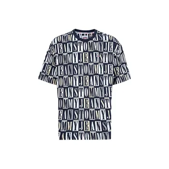 Tommy Hilfiger T Shirts Men Multicolor Print
