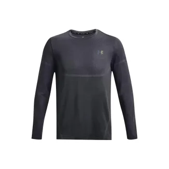 Under Armour RUSH T Shirt Men's Peach Gray