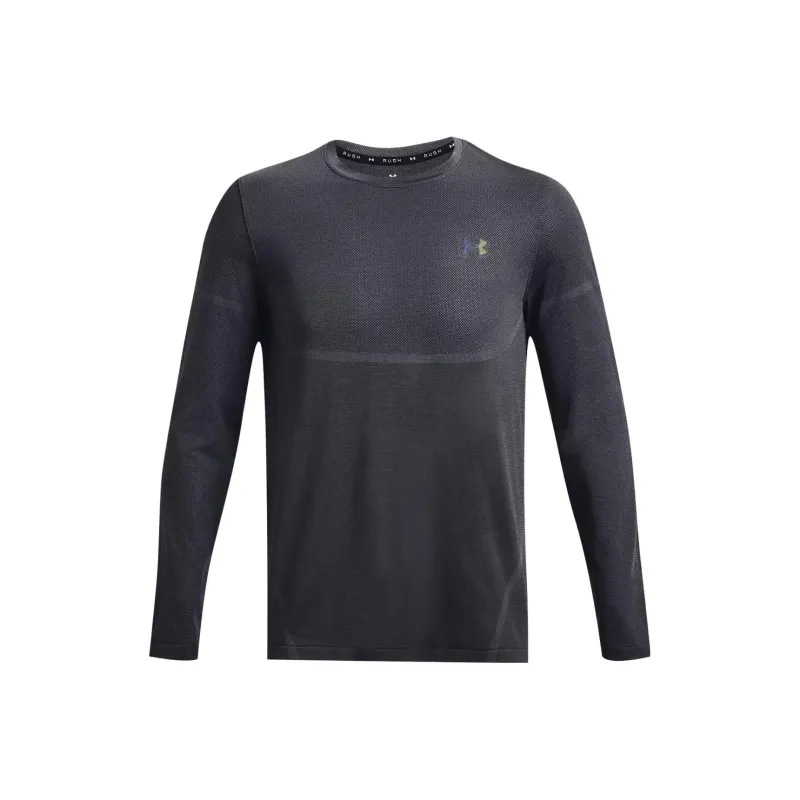 Under Armour RUSH T Shirt Men's Peach Gray-0