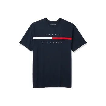 Tommy Hilfiger T Shirt Men's Navy Blue