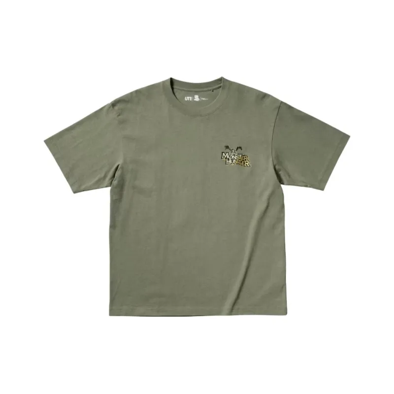 UNIQLO x Kosuke Kawamura X Capcom T Shirt Unisex Olive-0