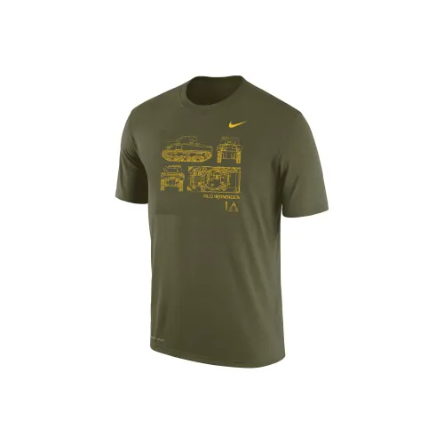 Nike T-Shirts Men Olive