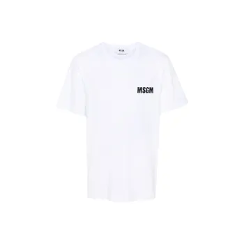 MSGM T Shirts Men White