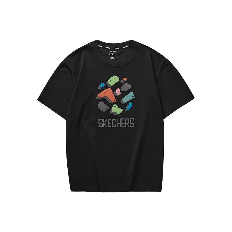 Skechers Stroll T Shirt Men's Carbon Black-0