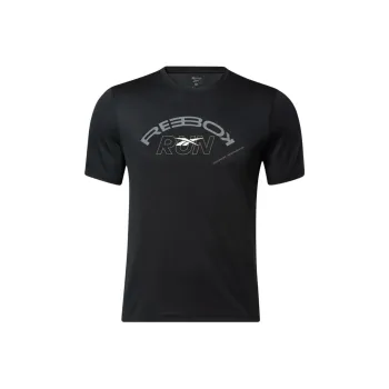 Reebok CYCLED Collection RE SS GRAPHIC TEE T-Shirt Men's Black
