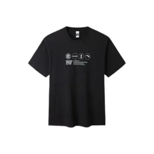 Anta Basketball Collection T Shirt Men's Basic Black