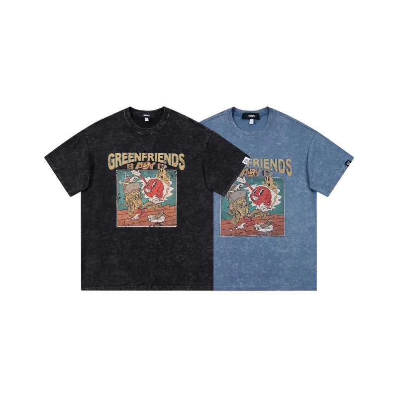 GF X Boredom Ape SS23 Co branded Series T Shirts Unisex-6