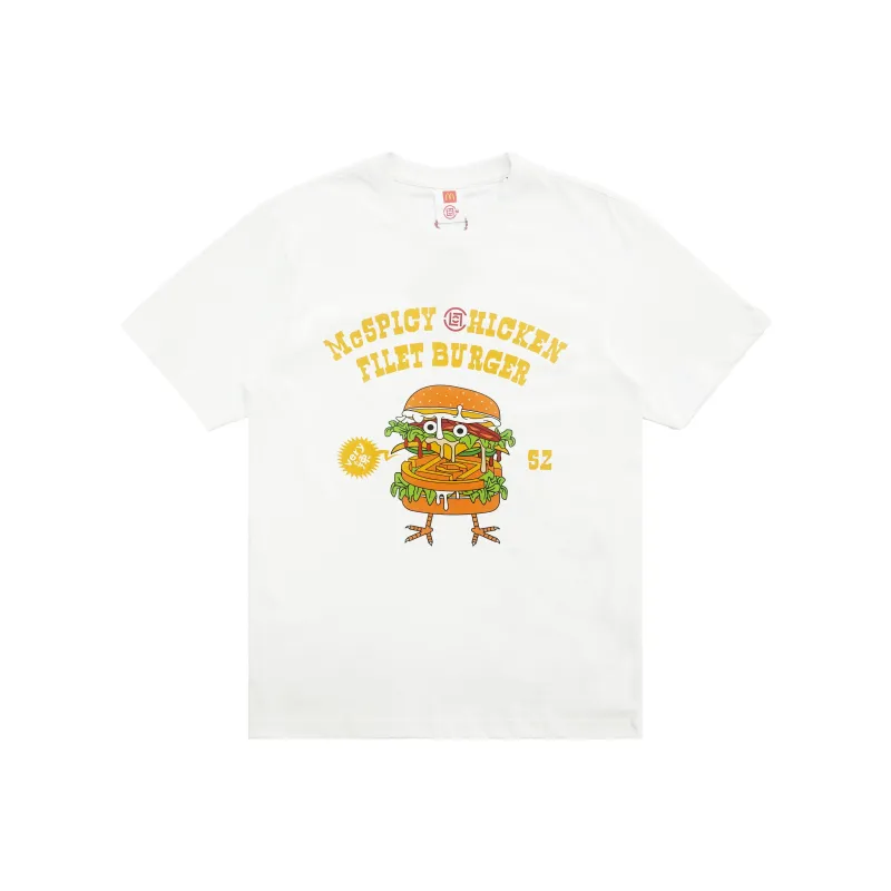 Mcdonald's X CLOT X McDonald's T Shirts Men White-0