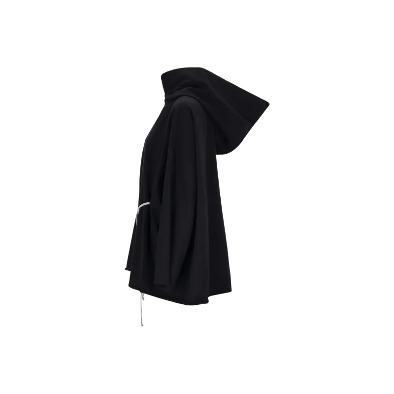 RICK OWENS Belted Hoodie-2