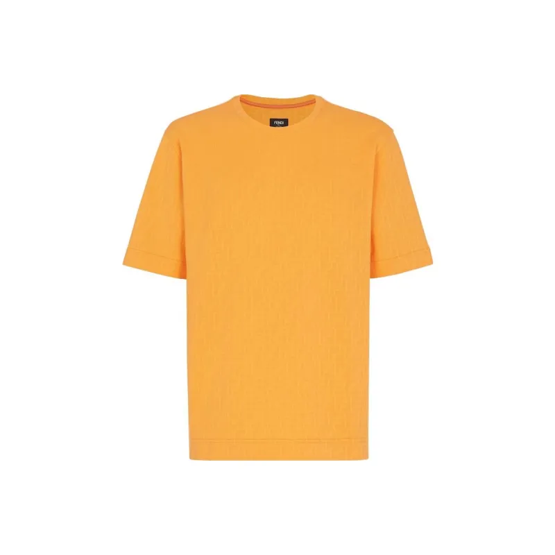 FENDI SS23 T Shirt Men's Orange-0