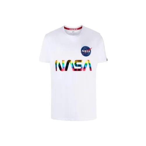 Alpha Industries T-Shirts Men White
