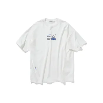 Nautica White Sail T Shirts Unisex