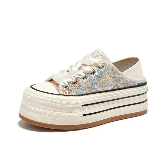 FIVE PLUS Low-Top Skateboard Shoes Women's-1