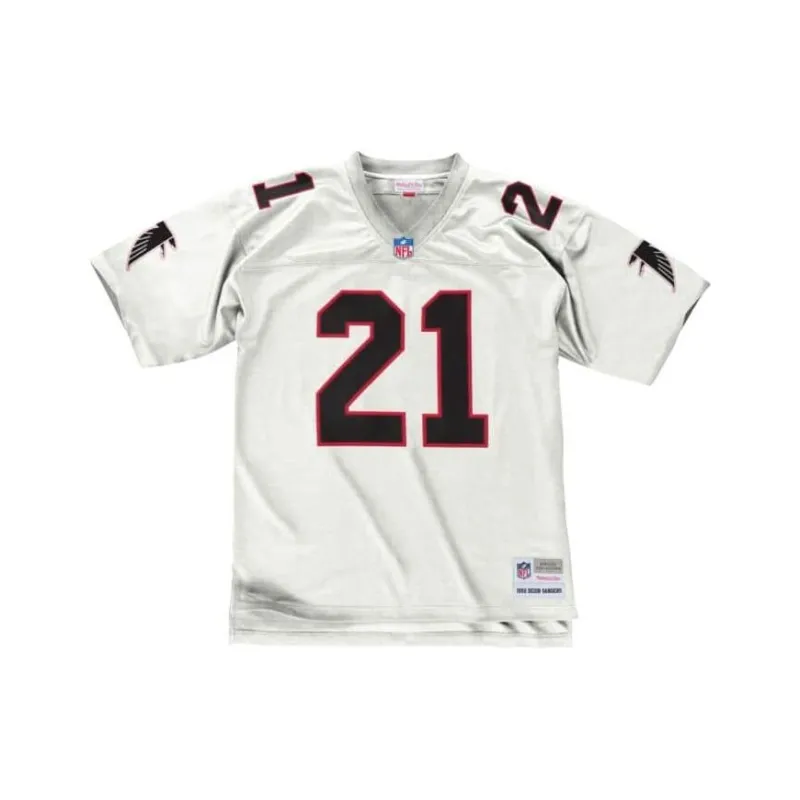 Mitchell Ness Atlanta Falcons 1991 Deion Sanders Authentic Jersey-0