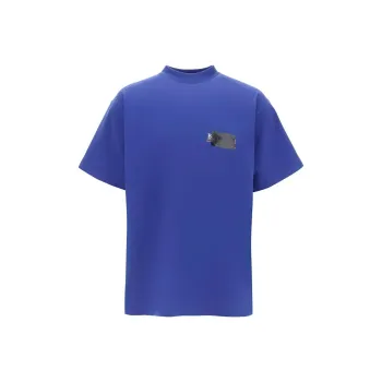 Balenciaga Logo Printed Oversized Fit T Shirt
