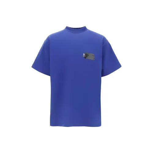 Balenciaga Logo Printed Oversized Fit T Shirt