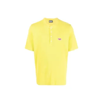 DIESEL T-Shirts Men Yellow