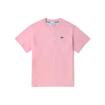 LACOSTE SS22 T Shirt Unisex Pink