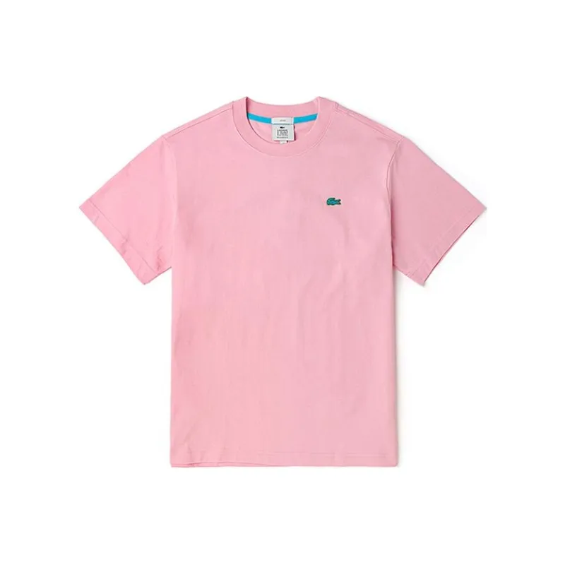 LACOSTE SS22 T Shirt Unisex Pink-0