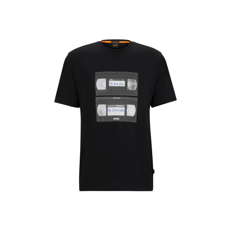 HUGO BOSS TeRetroLeo Graphic print T shirt-0