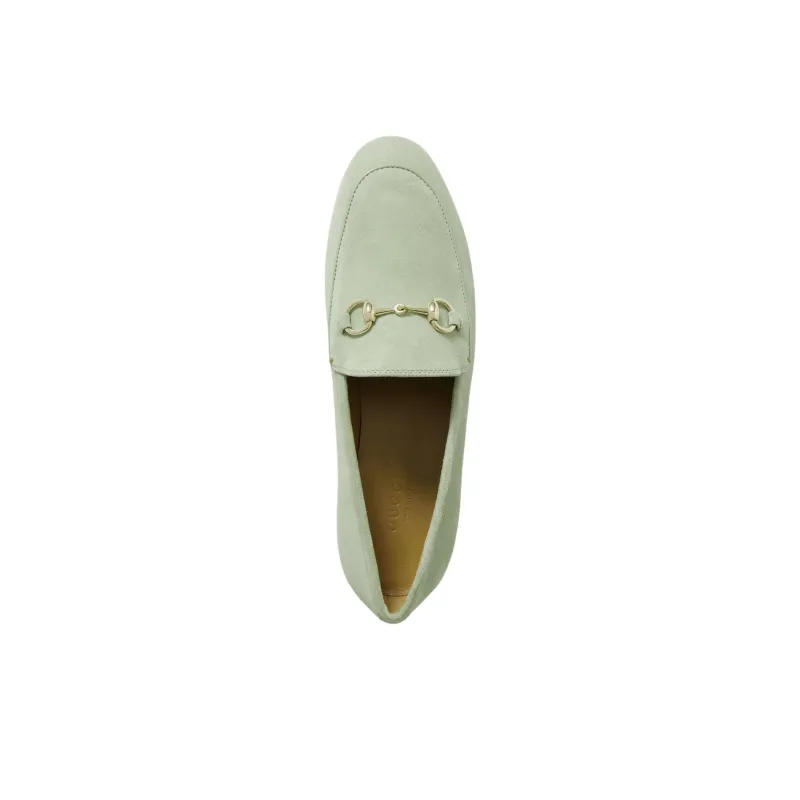 GUCCI Jordaan Casual Single Shoes Women's Light Green-2