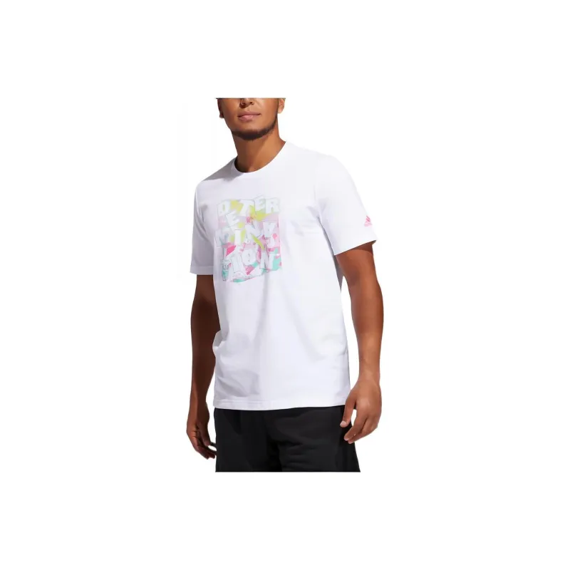 Adidas T Shirts Men White-0