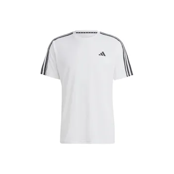 Adidas 3 Stripes T Shirt Men's White