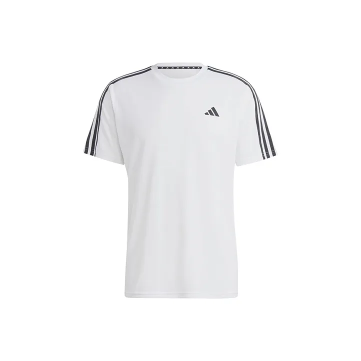 Adidas 3 Stripes T Shirt Men's White-0