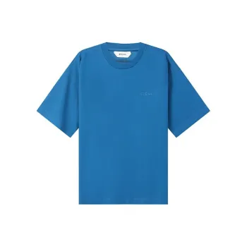 Zzegna T Shirts Men Blue
