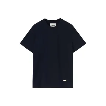 JIL SANDER Logo Plaque Crewneck T Shirt