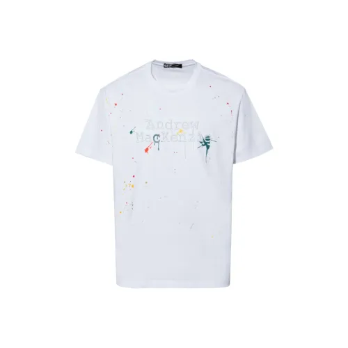 ANDREW MACKENZIE T-Shirts Men White