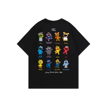 SESAME STREET T Shirt Long Sleeved Short Sleeved Unisex