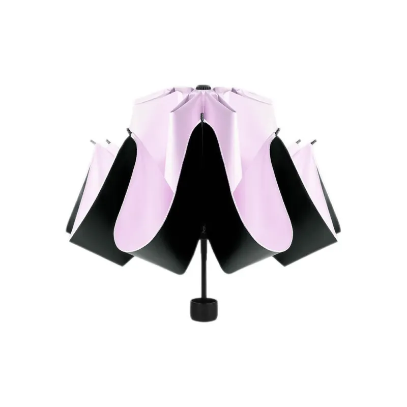 FEINUO Manual Model Sunny And Rainy Dual Use Umbrella Foldable Thickened Vinyl Sun Protection Canopy-4