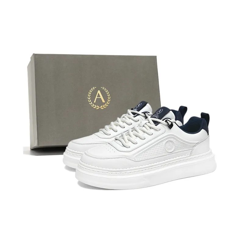 AOKANG Dunk Series Anti Slip Wear Resistant Lightweight Breathable Height Increasing Low Top Skateboard Shoes Men's-7