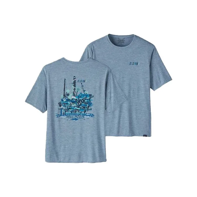 Patagonia Logo print T shirt-3