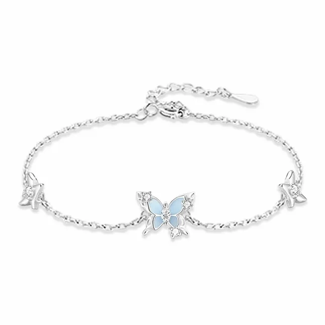 WANLIACC S925 Silver Bracelets Women's-0