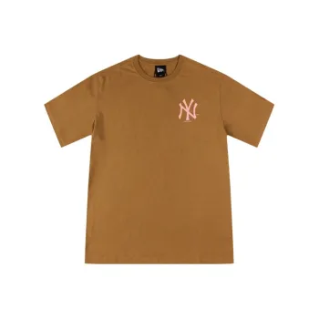 New Era SS22 T Shirt Unisex Ginger Yellow