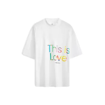 CALVIN KLEIN T Shirt Men's Moon White