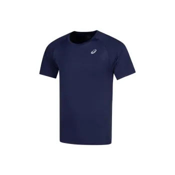 Asics T Shirts Men Navy Blue