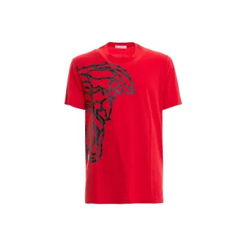 VERSACE T-Shirts Men Red