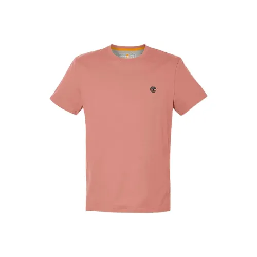 Timberland T-Shirts Men Light Pink